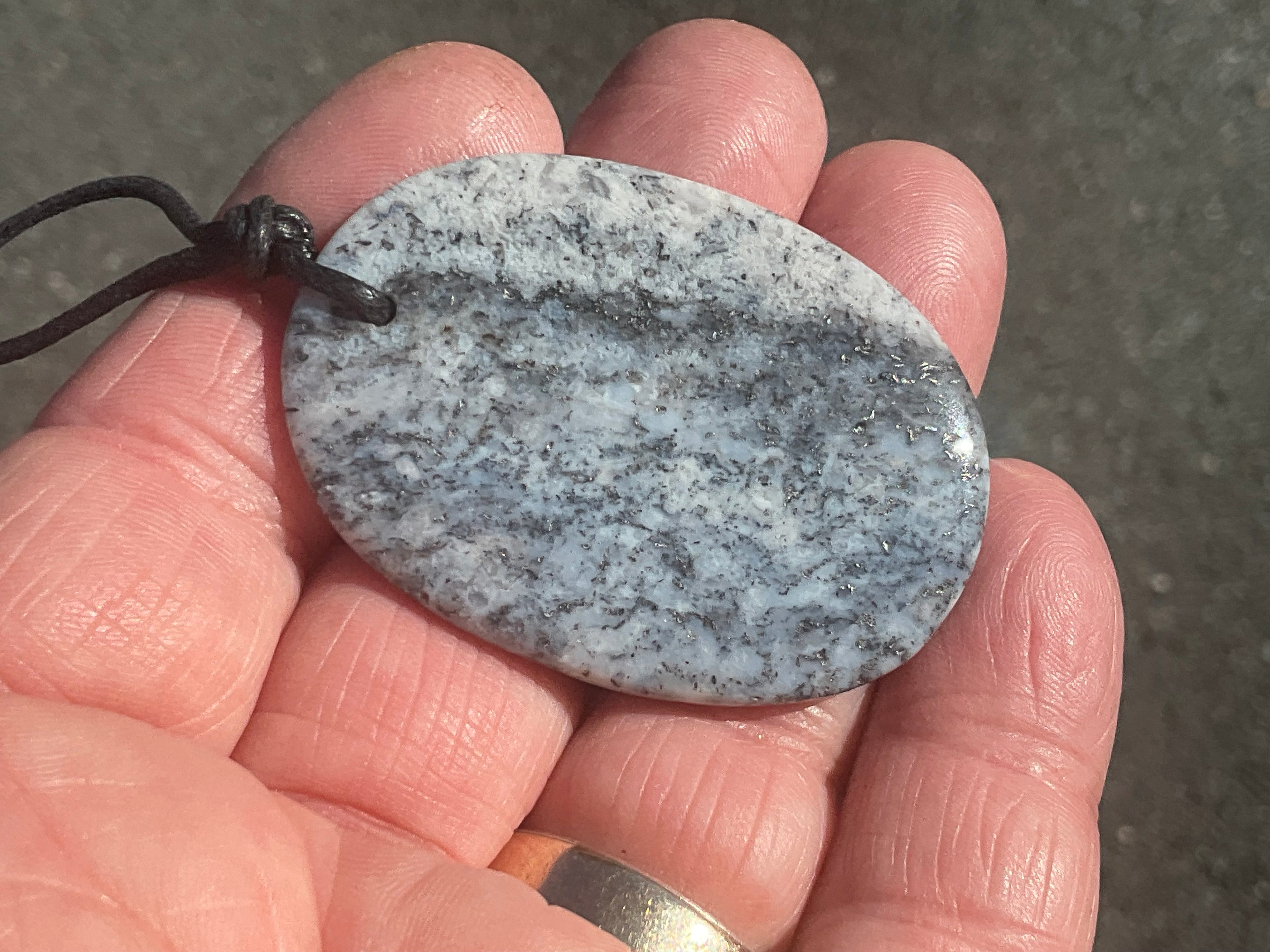 14g Heavily Included Quartz Pendant