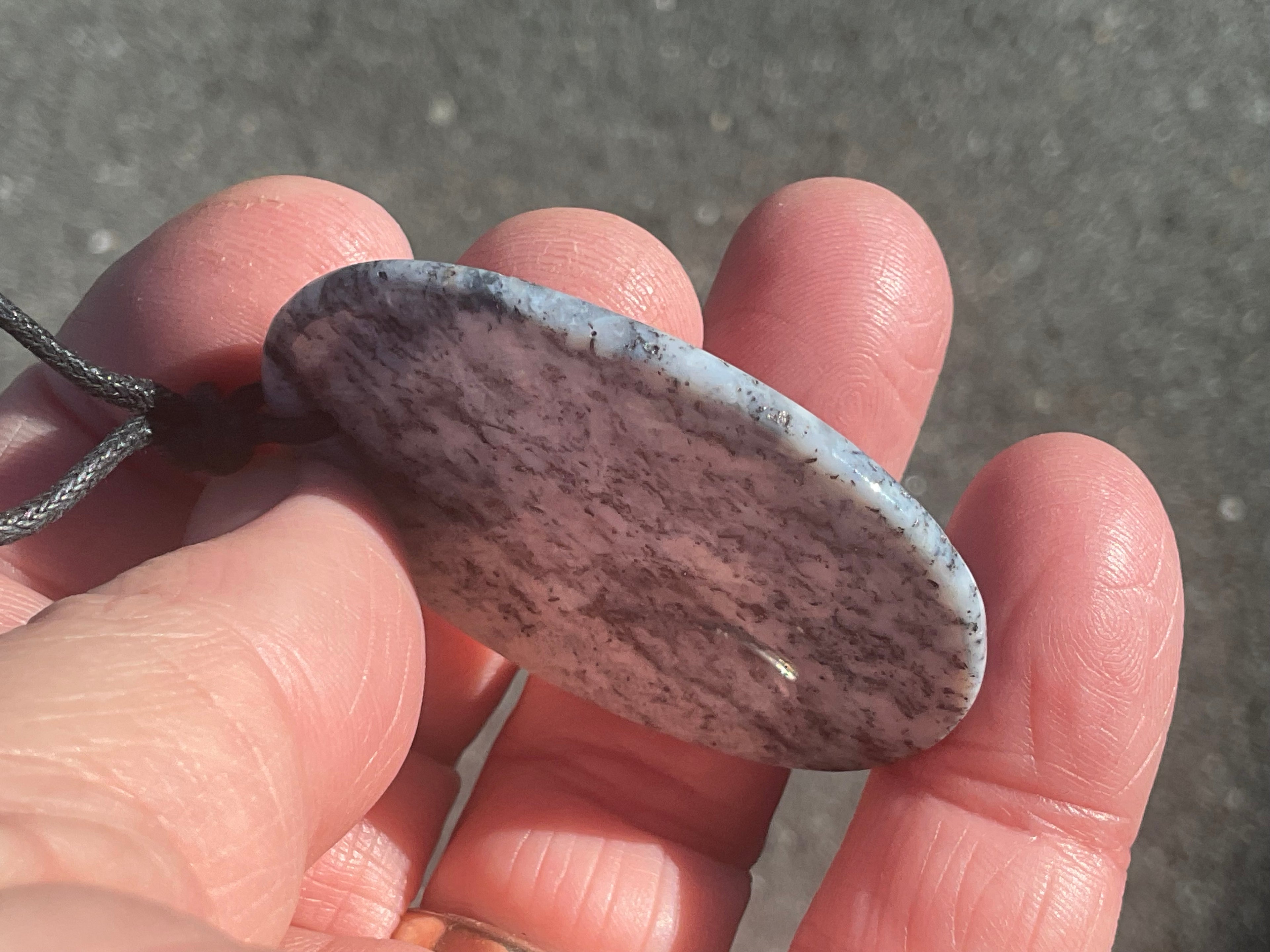 14g Heavily Included Quartz Pendant