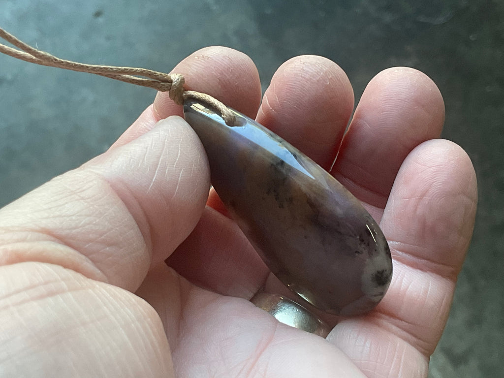 21g Heavily Included Quartz Pendant