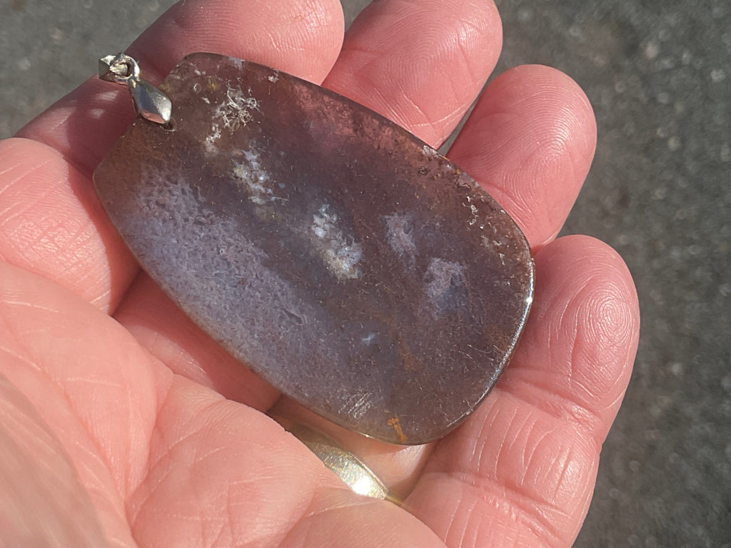 23g Heavily Included Quartz Pendant