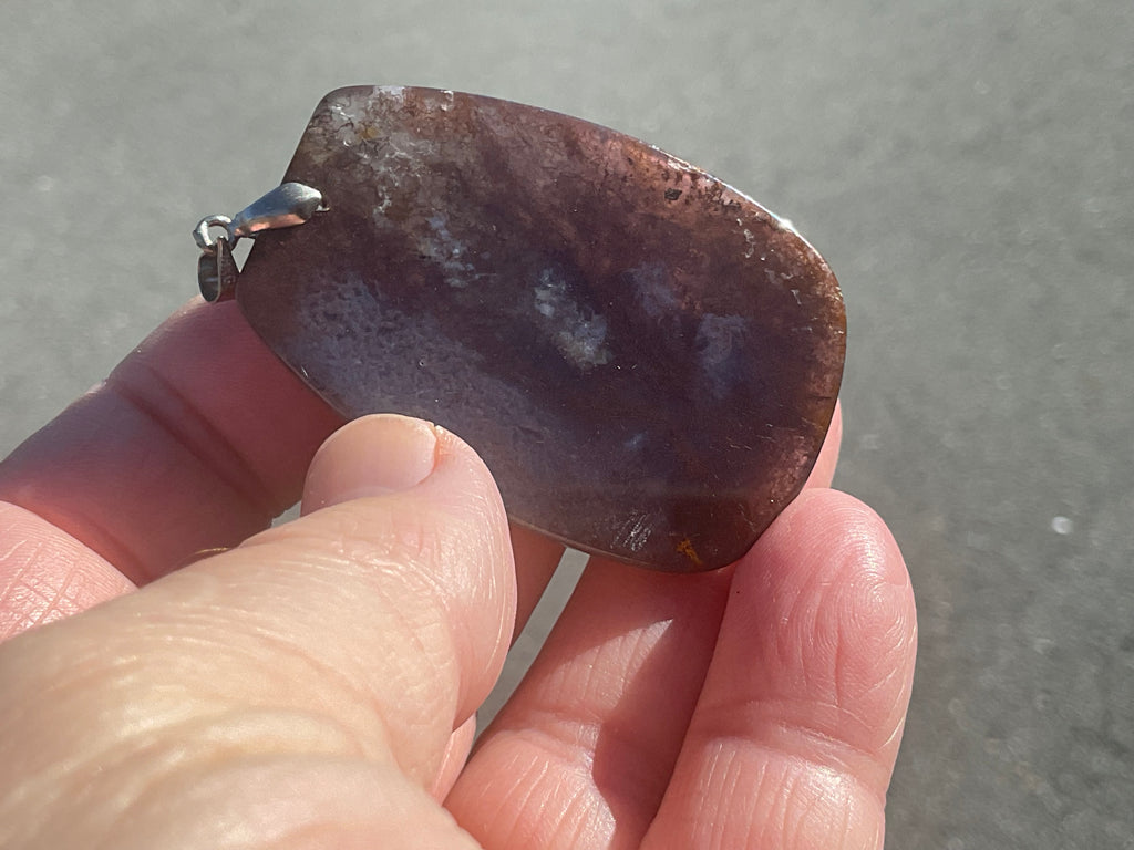 23g Heavily Included Quartz Pendant