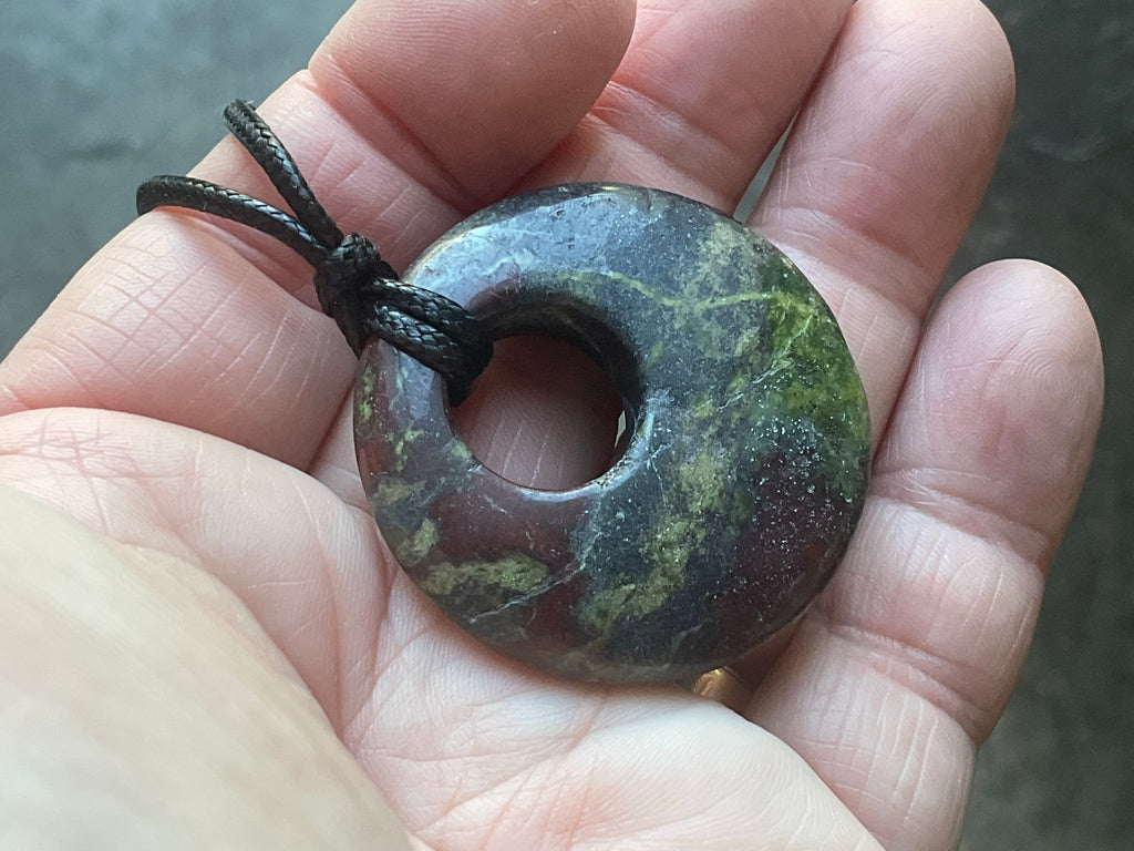 20g Dragons Blood Jasper Pendant 2A