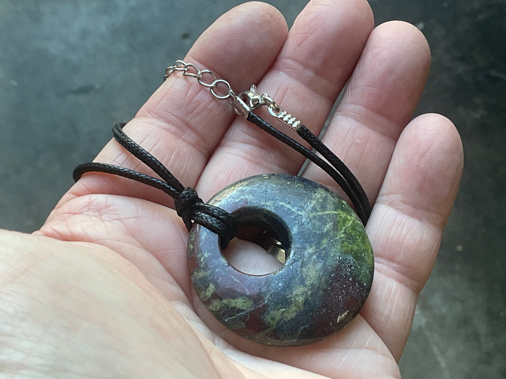 20g Dragons Blood Jasper Pendant 2A