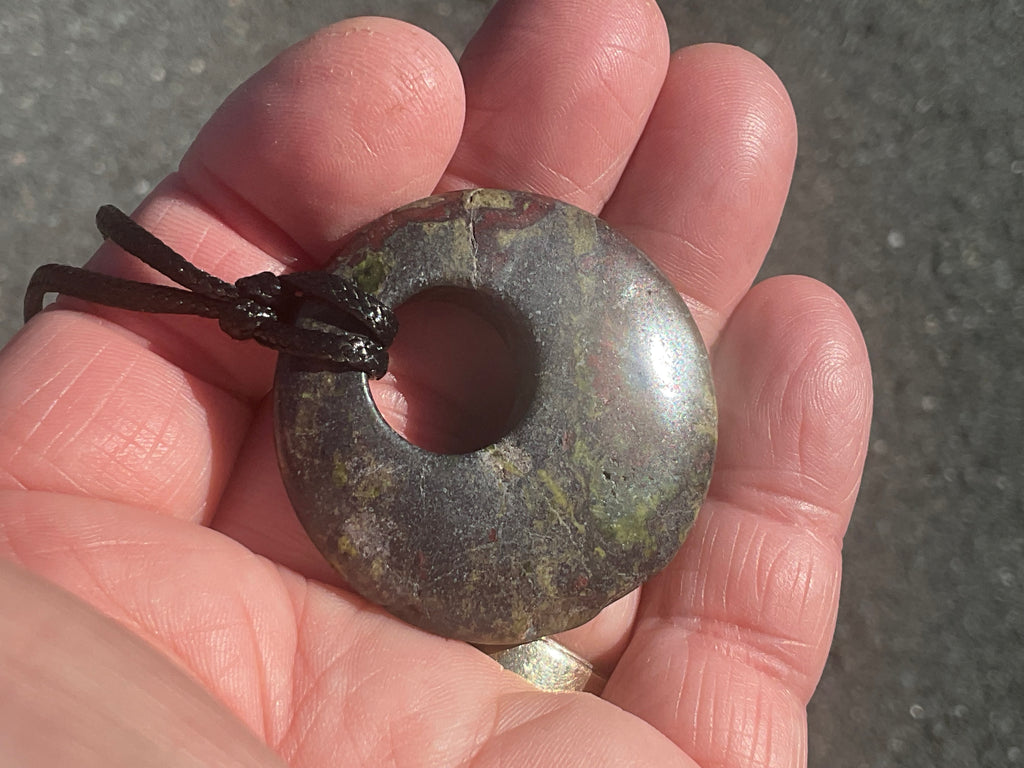 20g Dragons Blood Jasper Pendant 2A