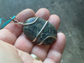 22g Kambaba Jasper Wire Wrapped Pendant B