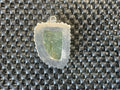 14g Antique Style Epidote in Prehnite Pendant 2A