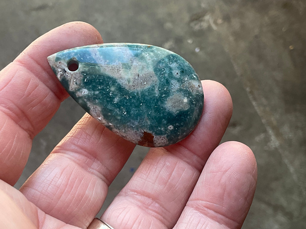 11g Ocean Jasper Pendant A