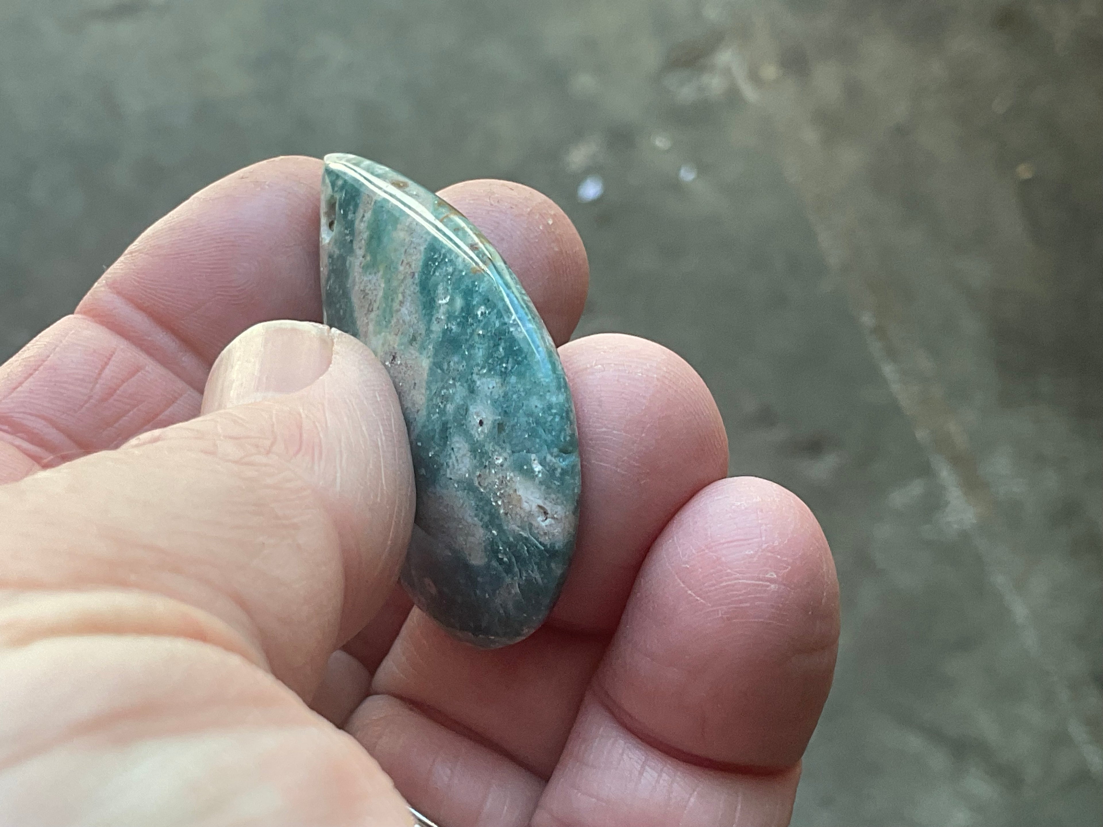 11g Ocean Jasper Pendant A