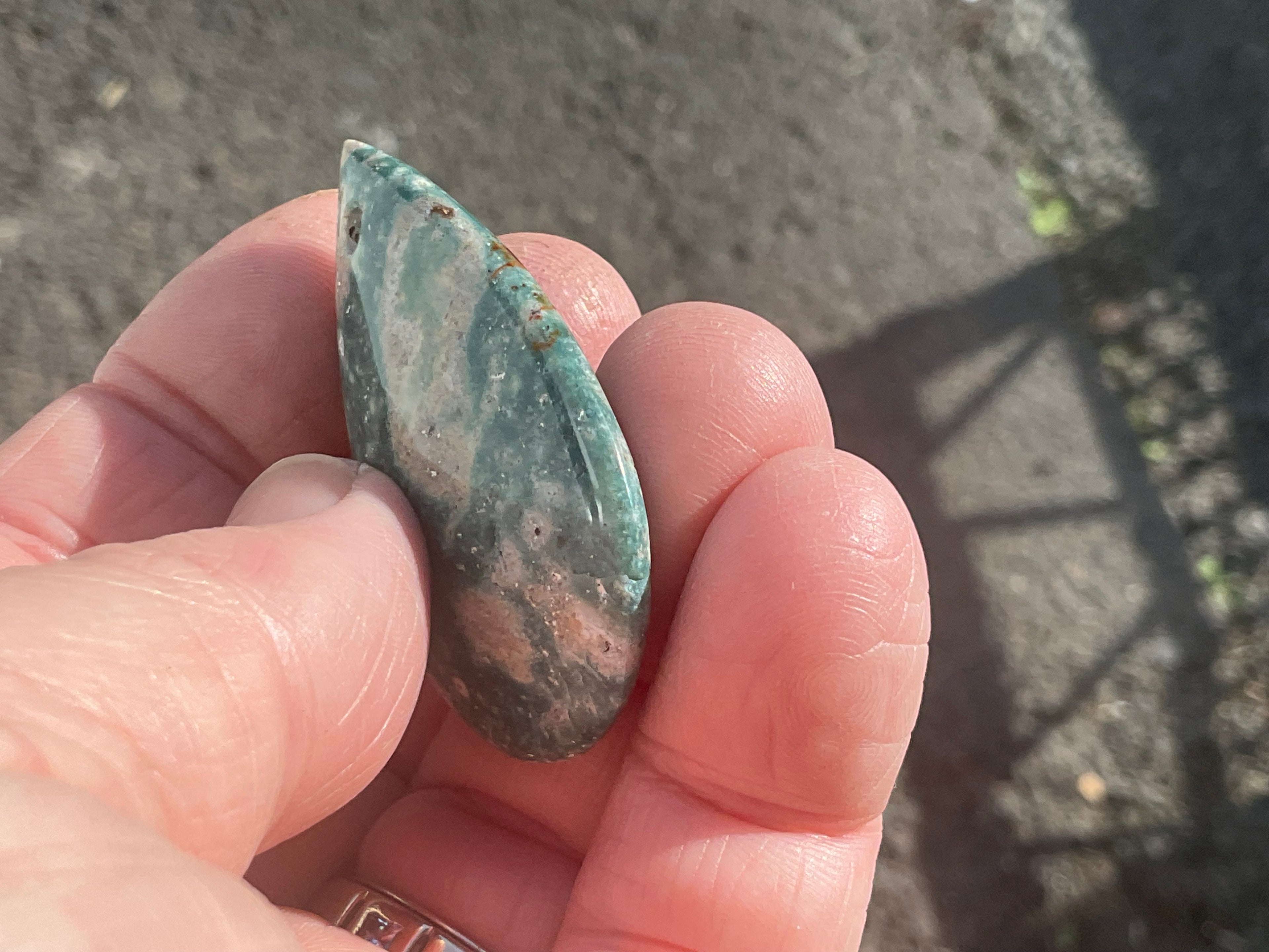 11g Ocean Jasper Pendant A