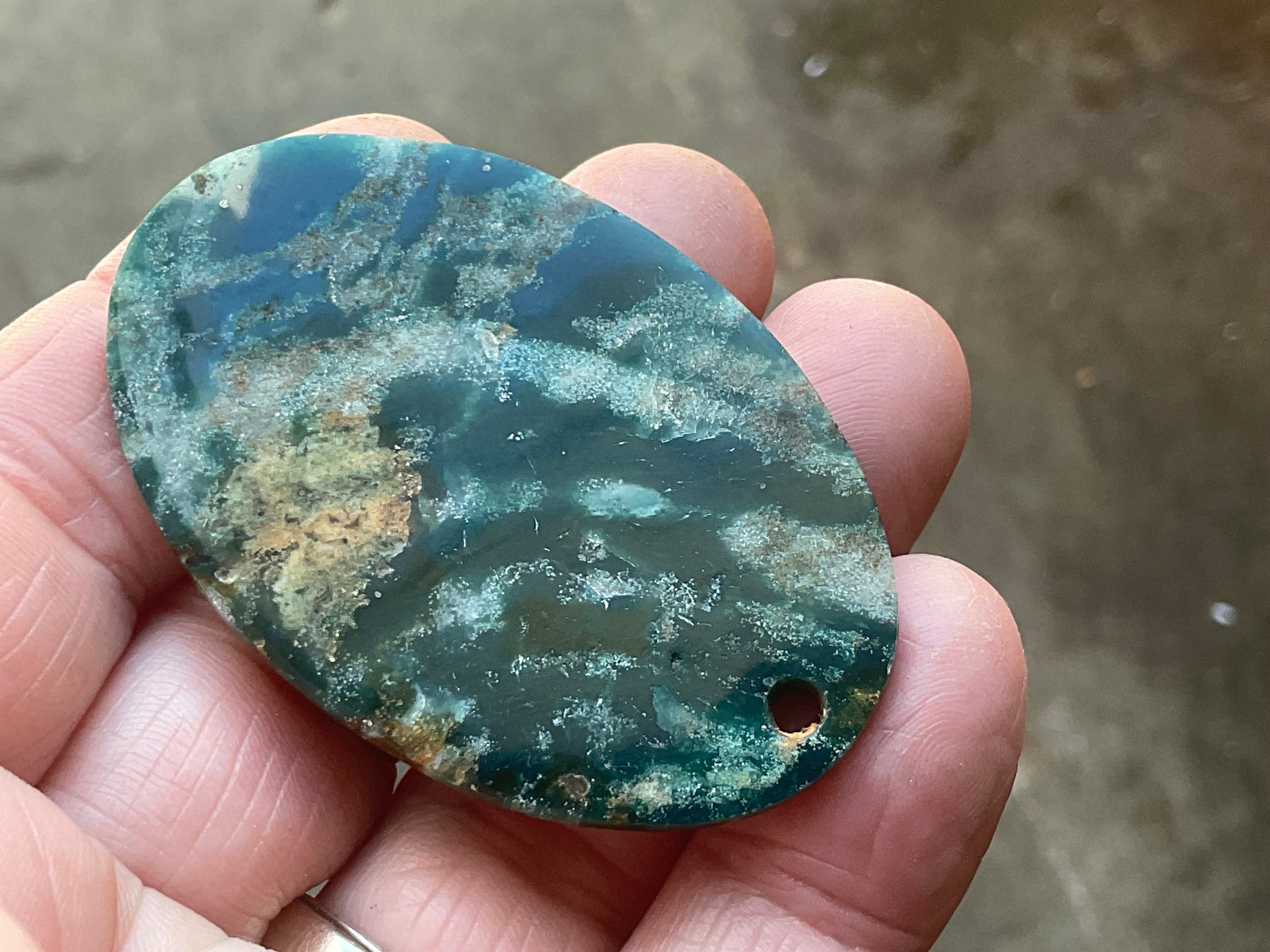 20g Ocean Jasper Pendant B