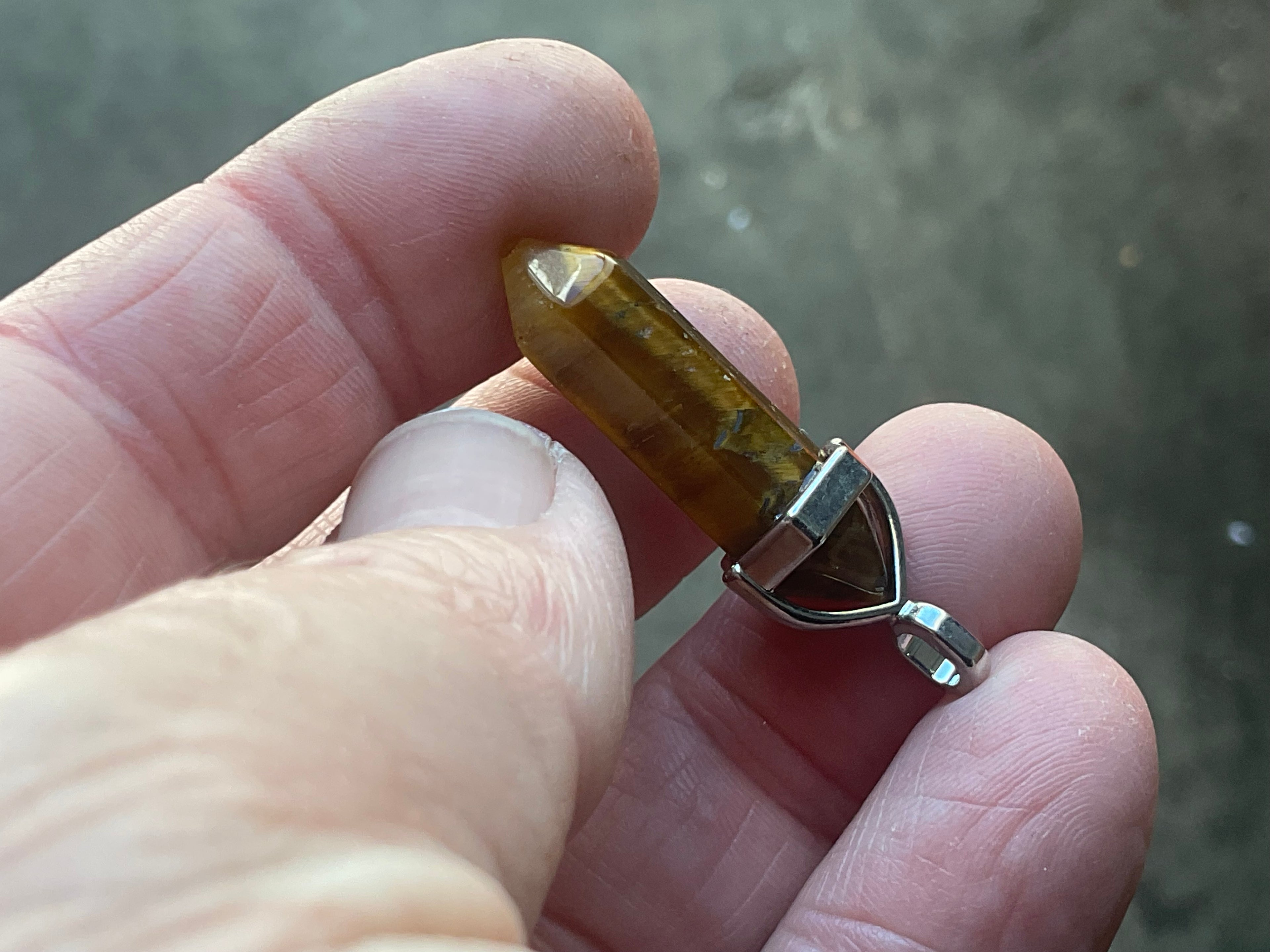 4g Tiger Eye Pendant B