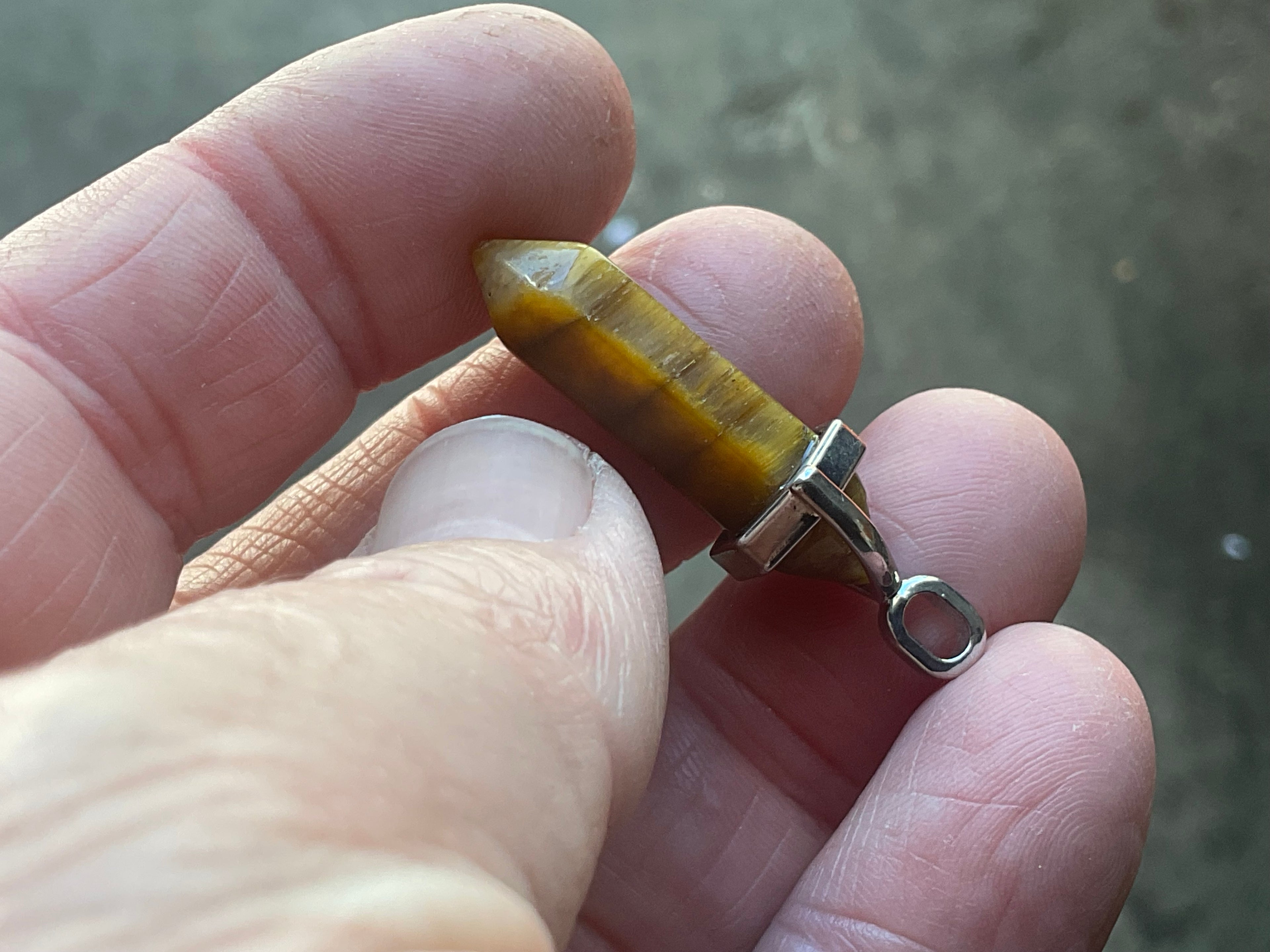 4g Tiger Eye Pendant B