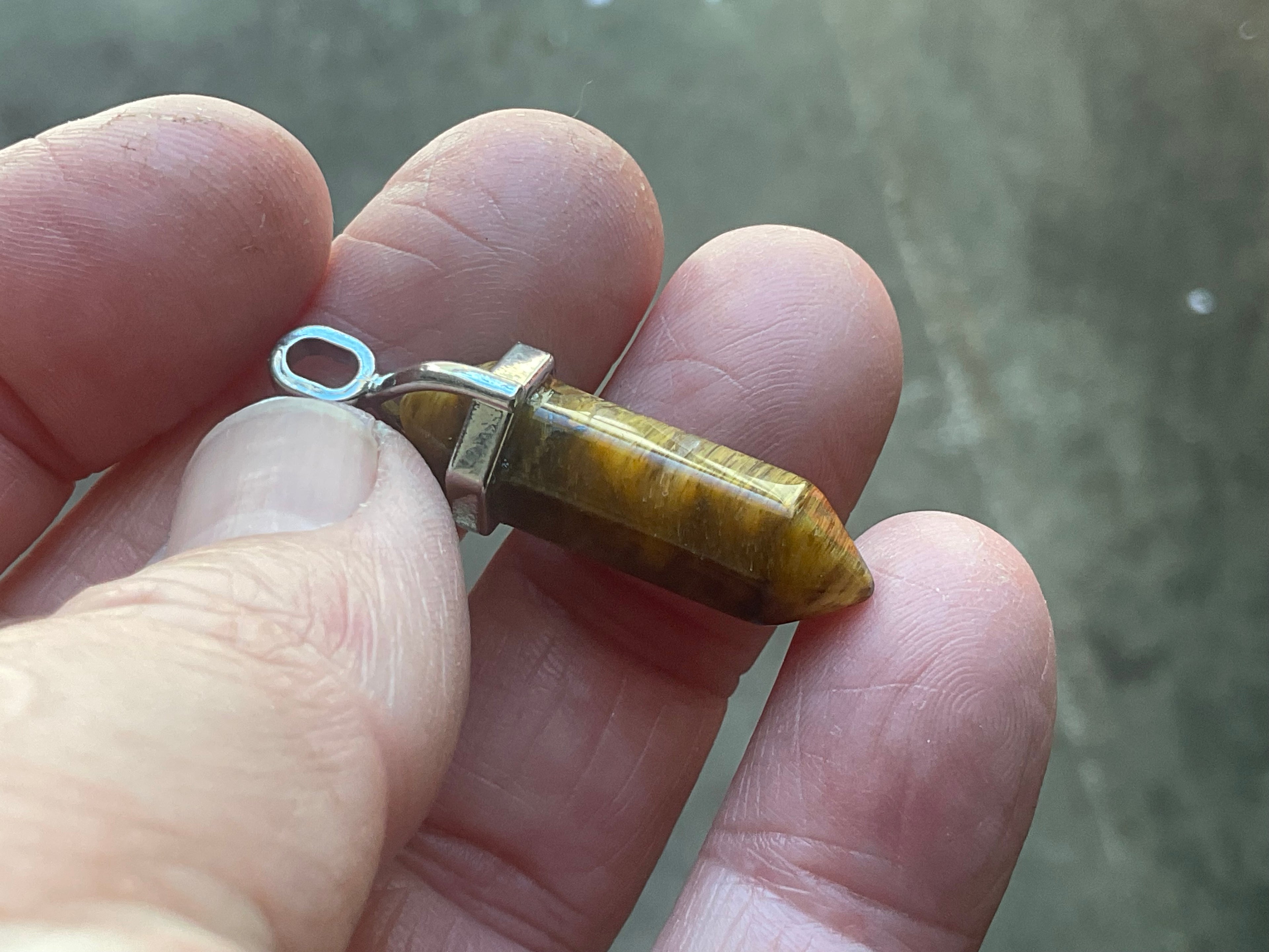 4g Tiger Eye Pendant D