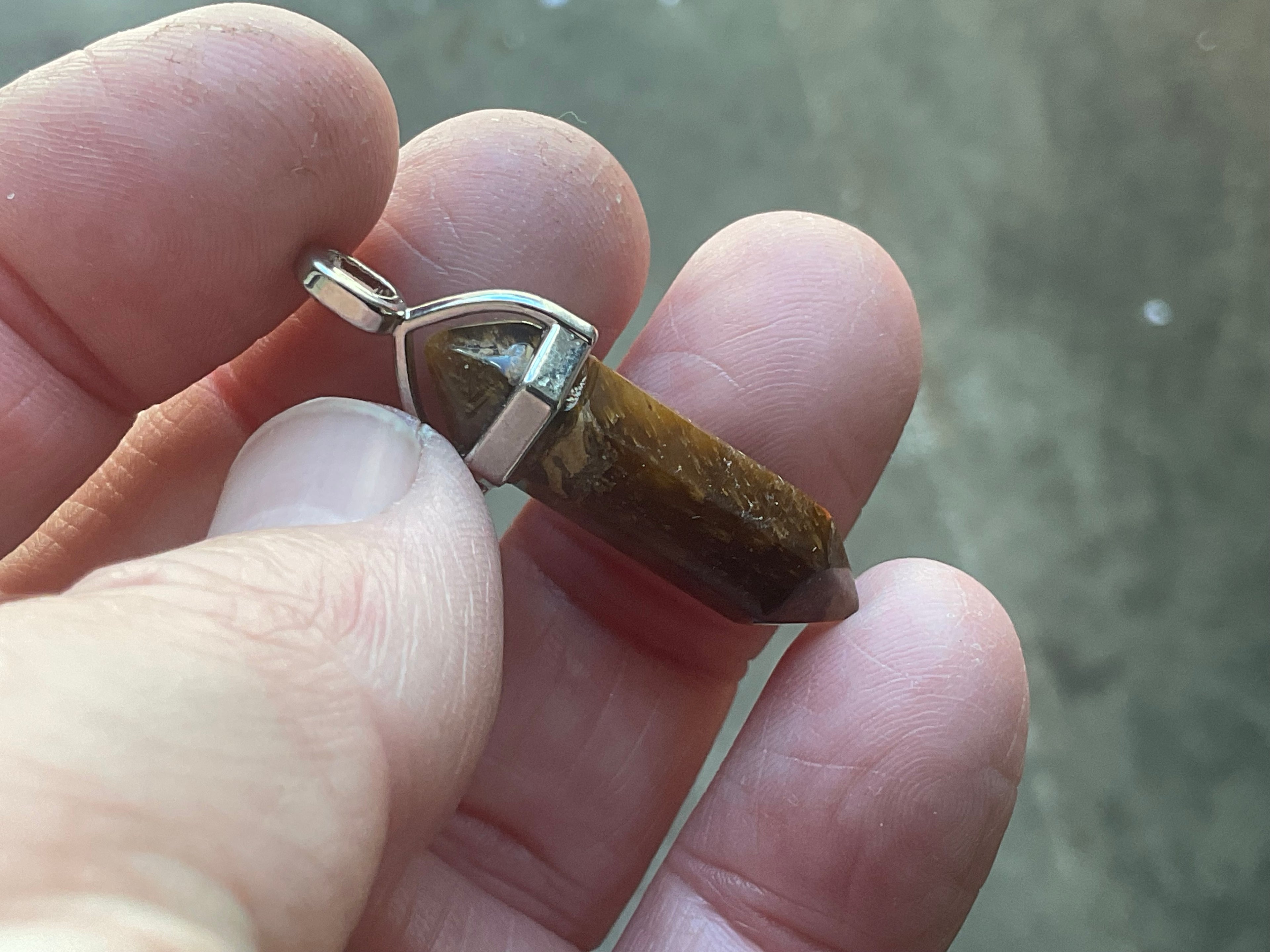 4g Tiger Eye Pendant D