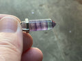 5g Rainbow Fluorite Pendant 2A