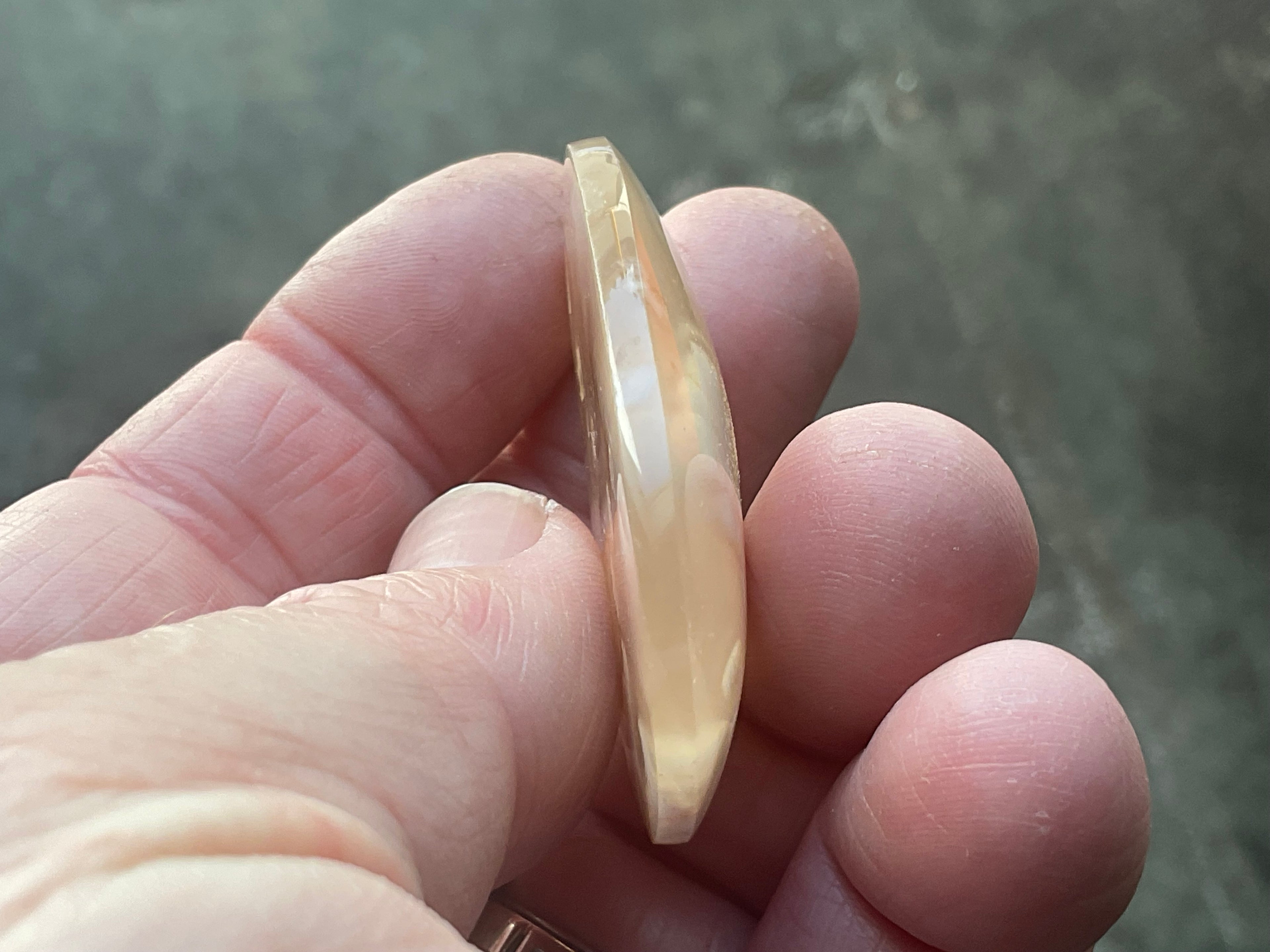 19g Flower Agate Pendant A