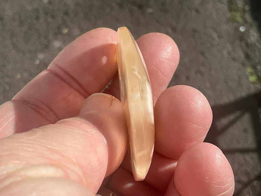 19g Flower Agate Pendant A