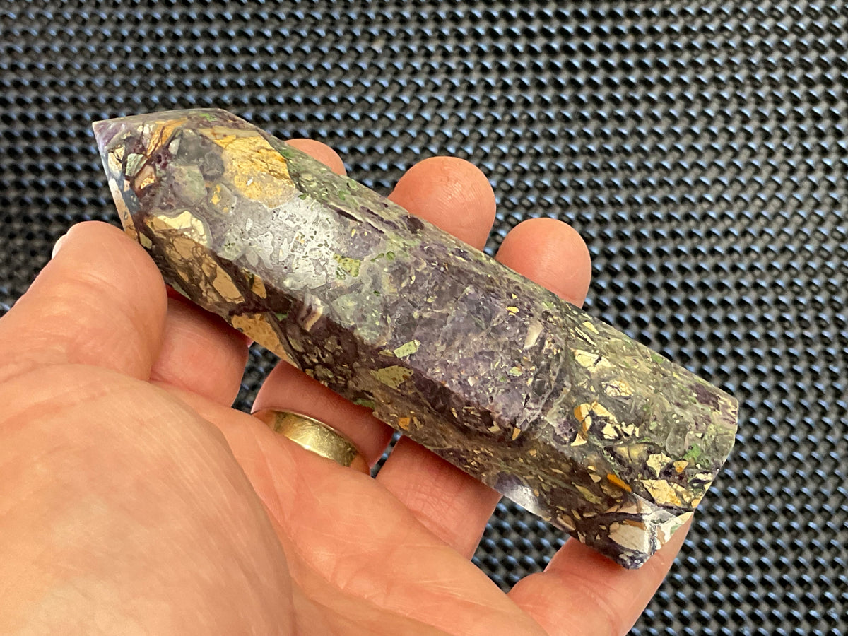 168g Brecciated Fluorite Generator 4B