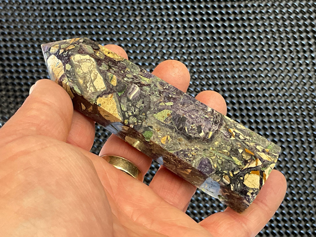 168g Brecciated Fluorite Generator 4B