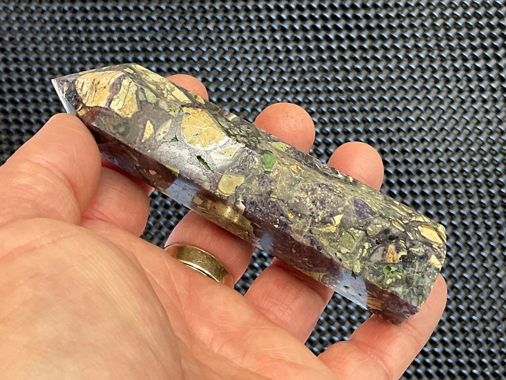 168g Brecciated Fluorite Generator 4B