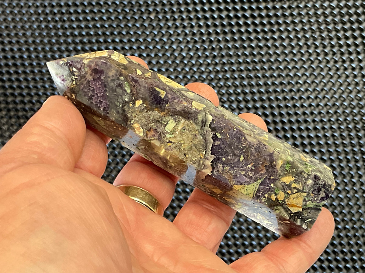 168g Brecciated Fluorite Generator 4B