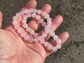 8mm Rose Quartz Bead Bracelet