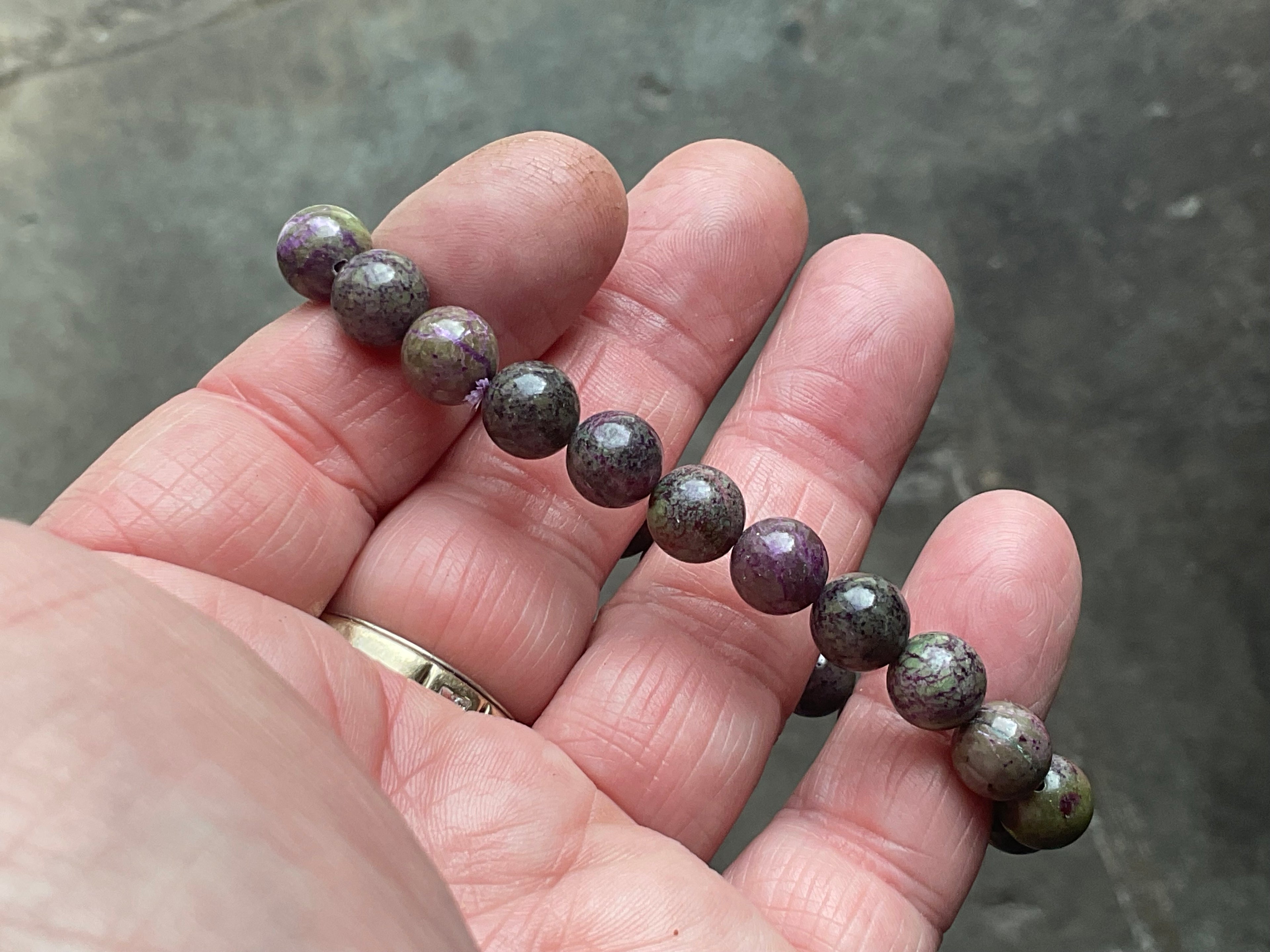 Atlantisite 8mm Bead Bracelet