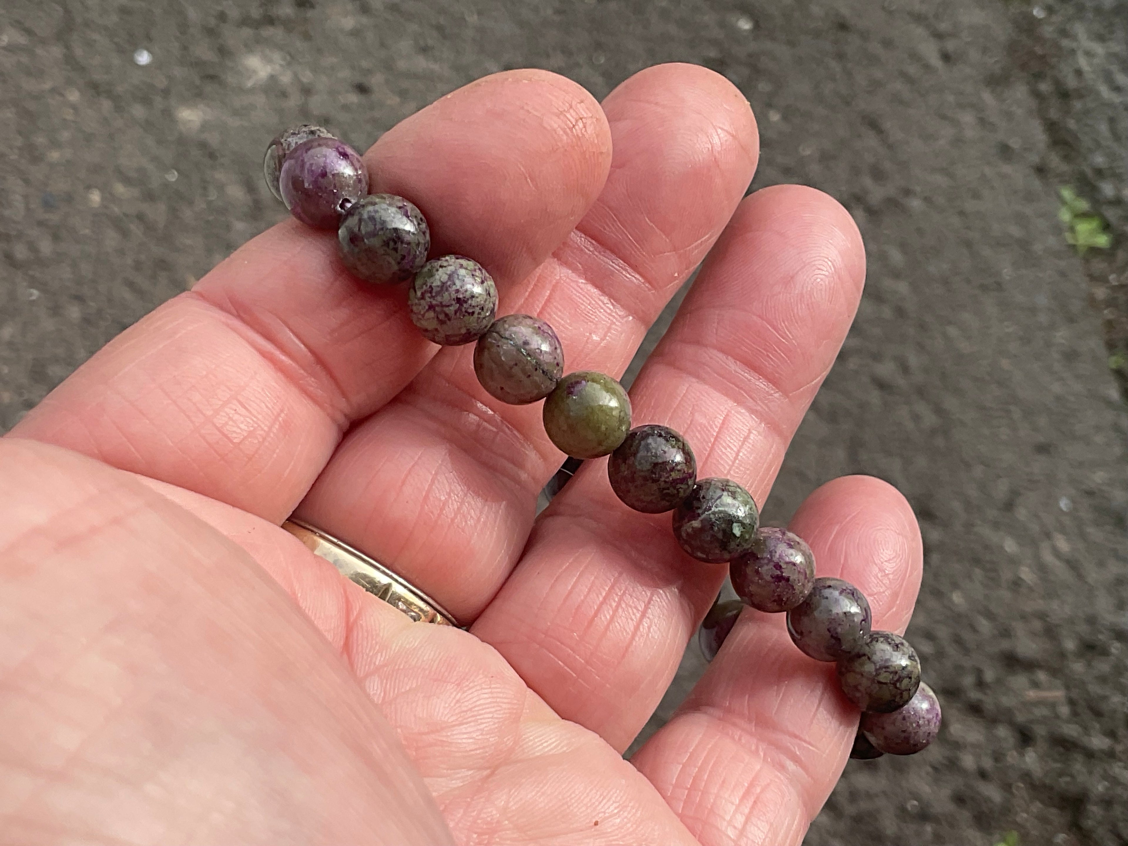 Atlantisite 8mm Bead Bracelet