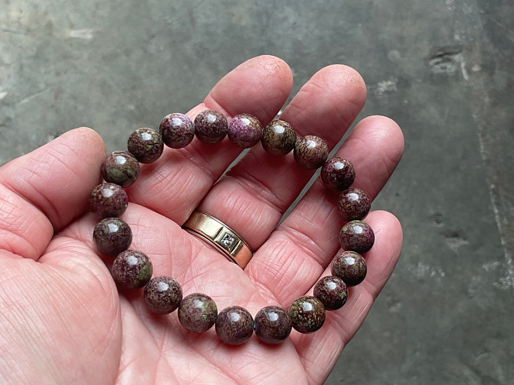 Atlantisite 10mm Bead Bracelet