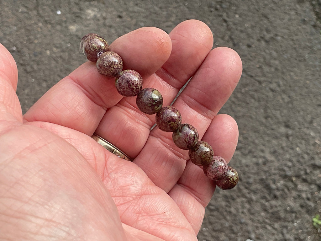 Atlantisite 10mm Bead Bracelet