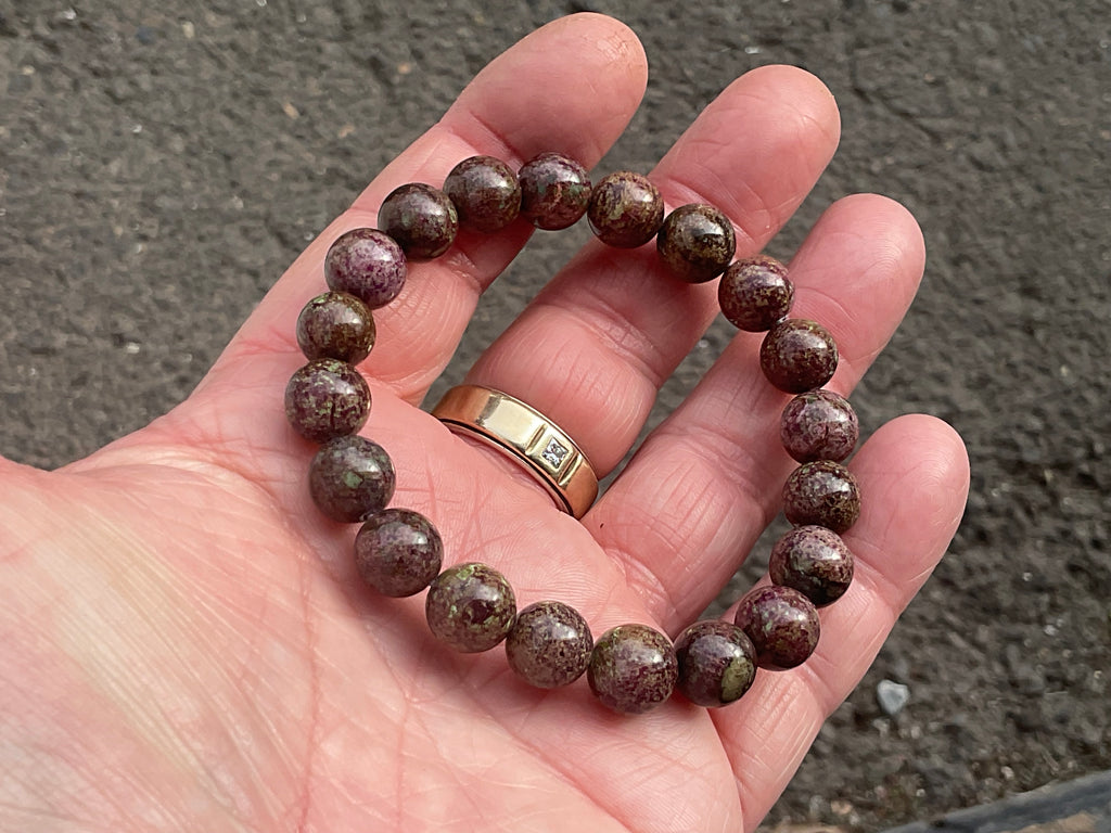Atlantisite 10mm Bead Bracelet