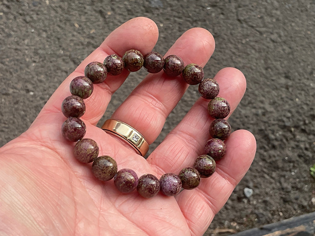 Atlantisite 10mm Bead Bracelet