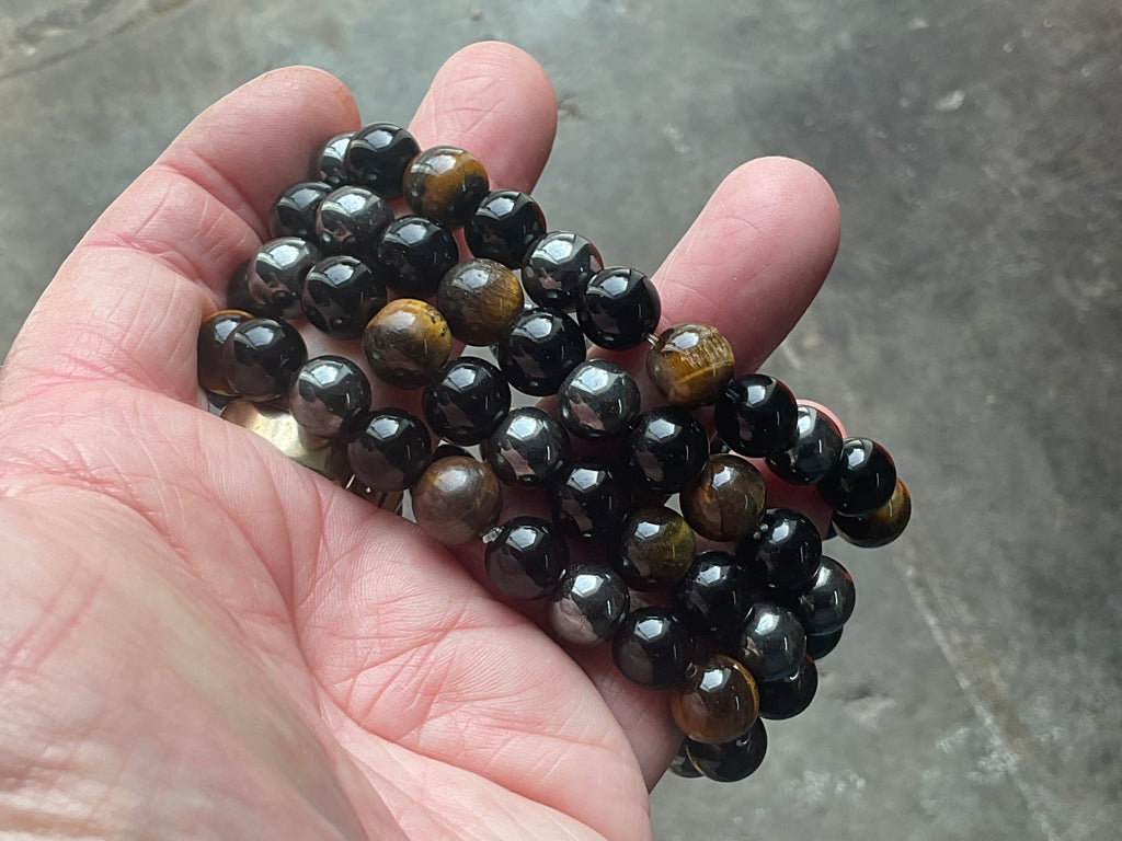 Triple Protection 10mm Bead Bracelet