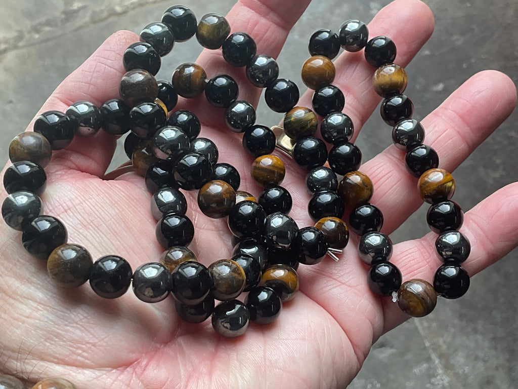 Triple Protection 10mm Bead Bracelet