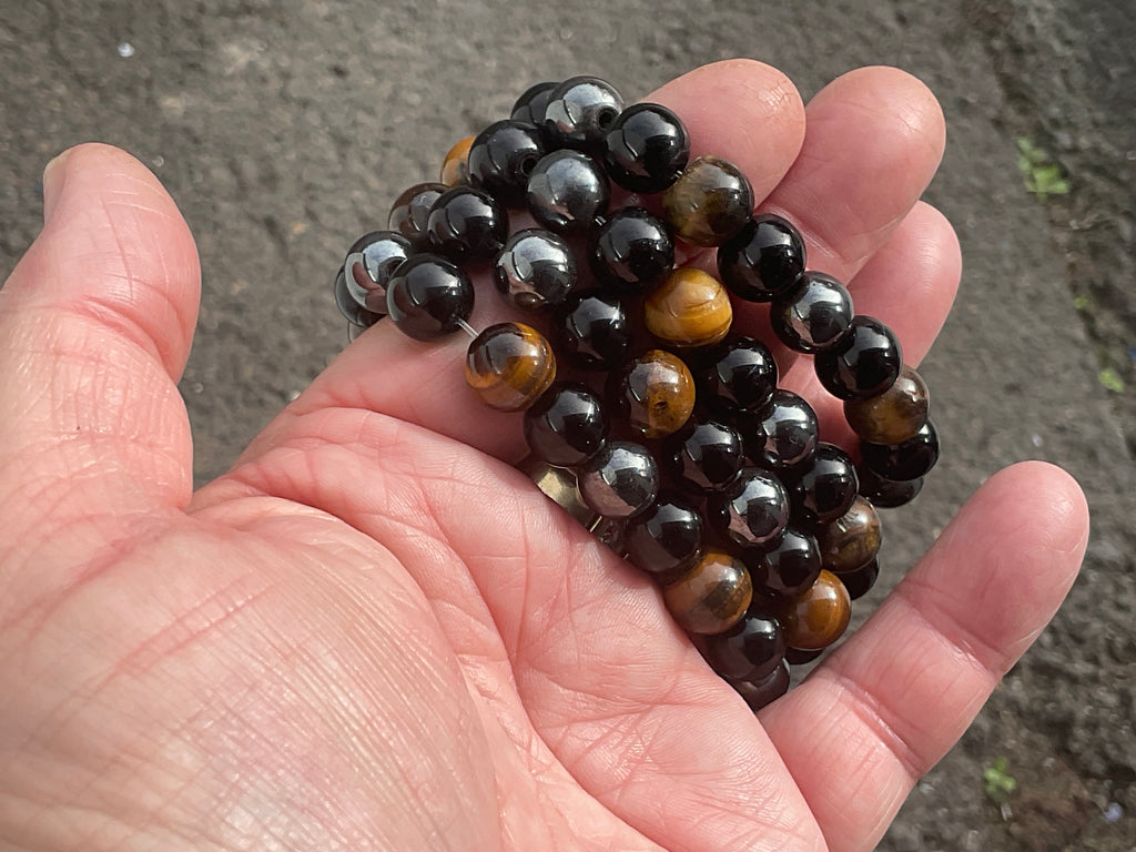 Triple Protection 10mm Bead Bracelet