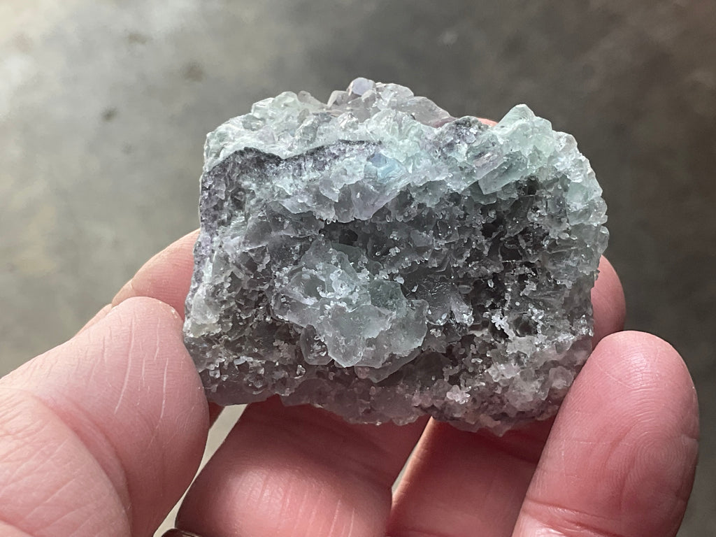 60g Green/Purple Sugar Fluorite Specimen 5A