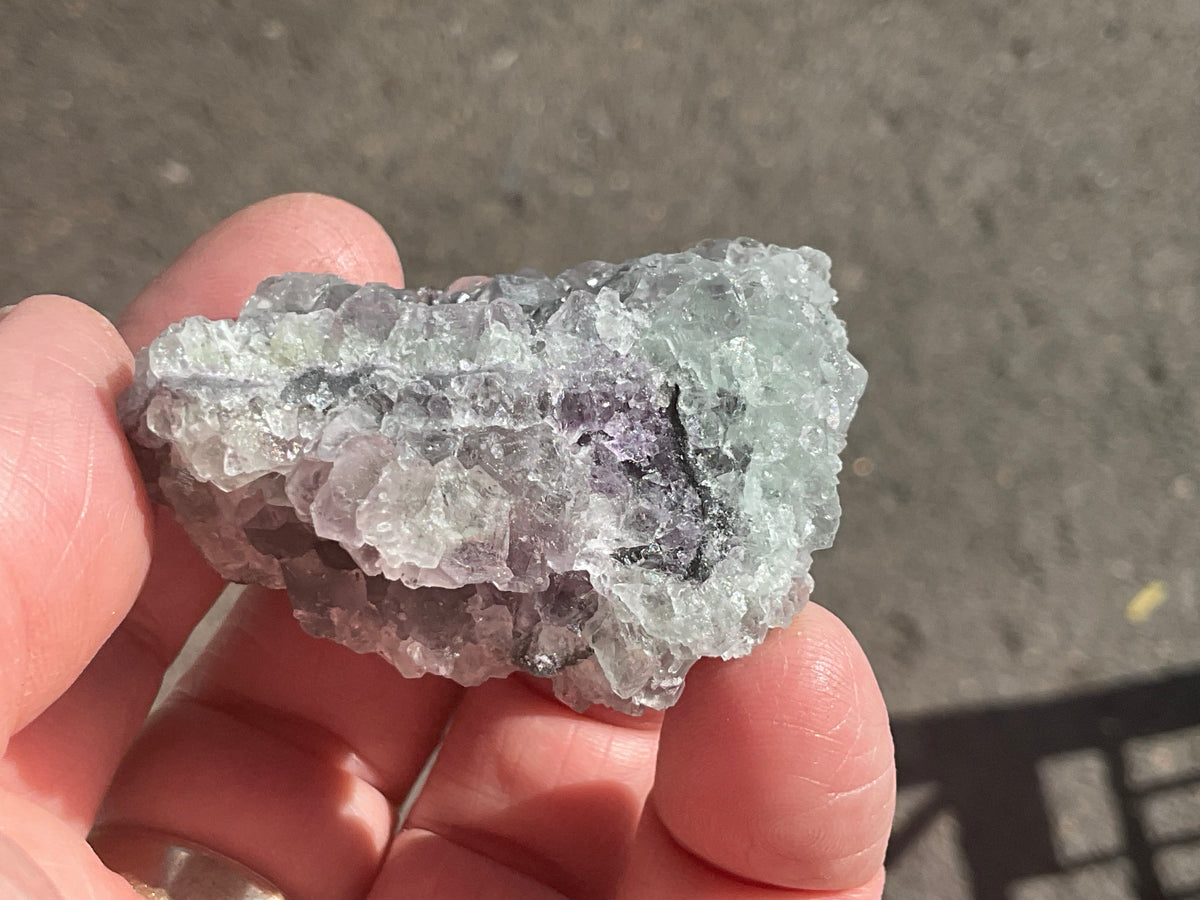 60g Green/Purple Sugar Fluorite Specimen 5A