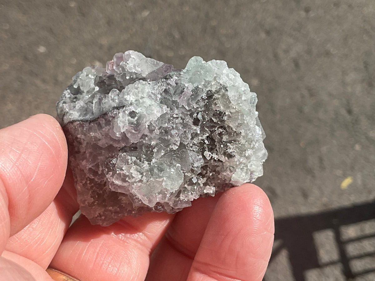 60g Green/Purple Sugar Fluorite Specimen 5A