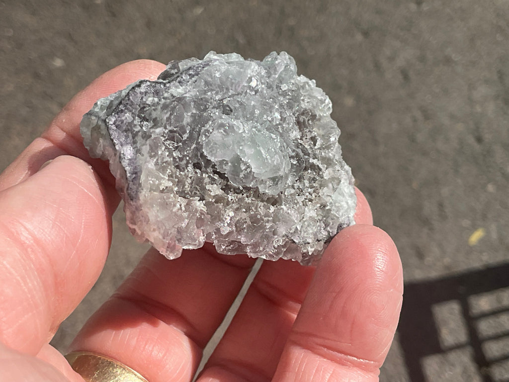 60g Green/Purple Sugar Fluorite Specimen 5A