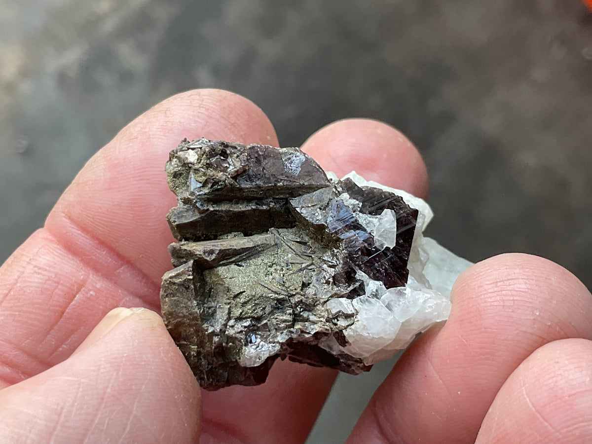 24g Australian Datolite on Axinite Specimen