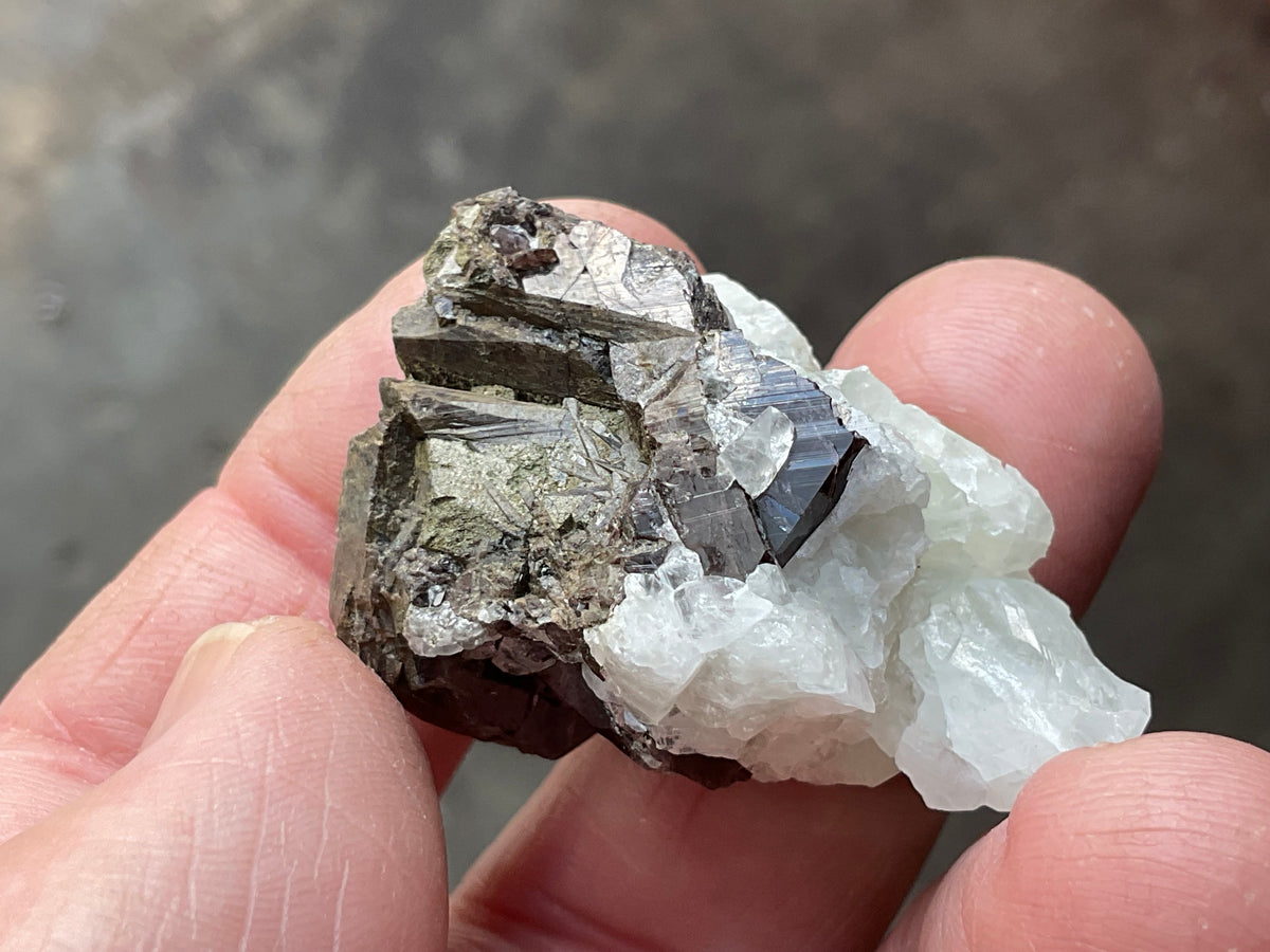 24g Australian Datolite on Axinite Specimen