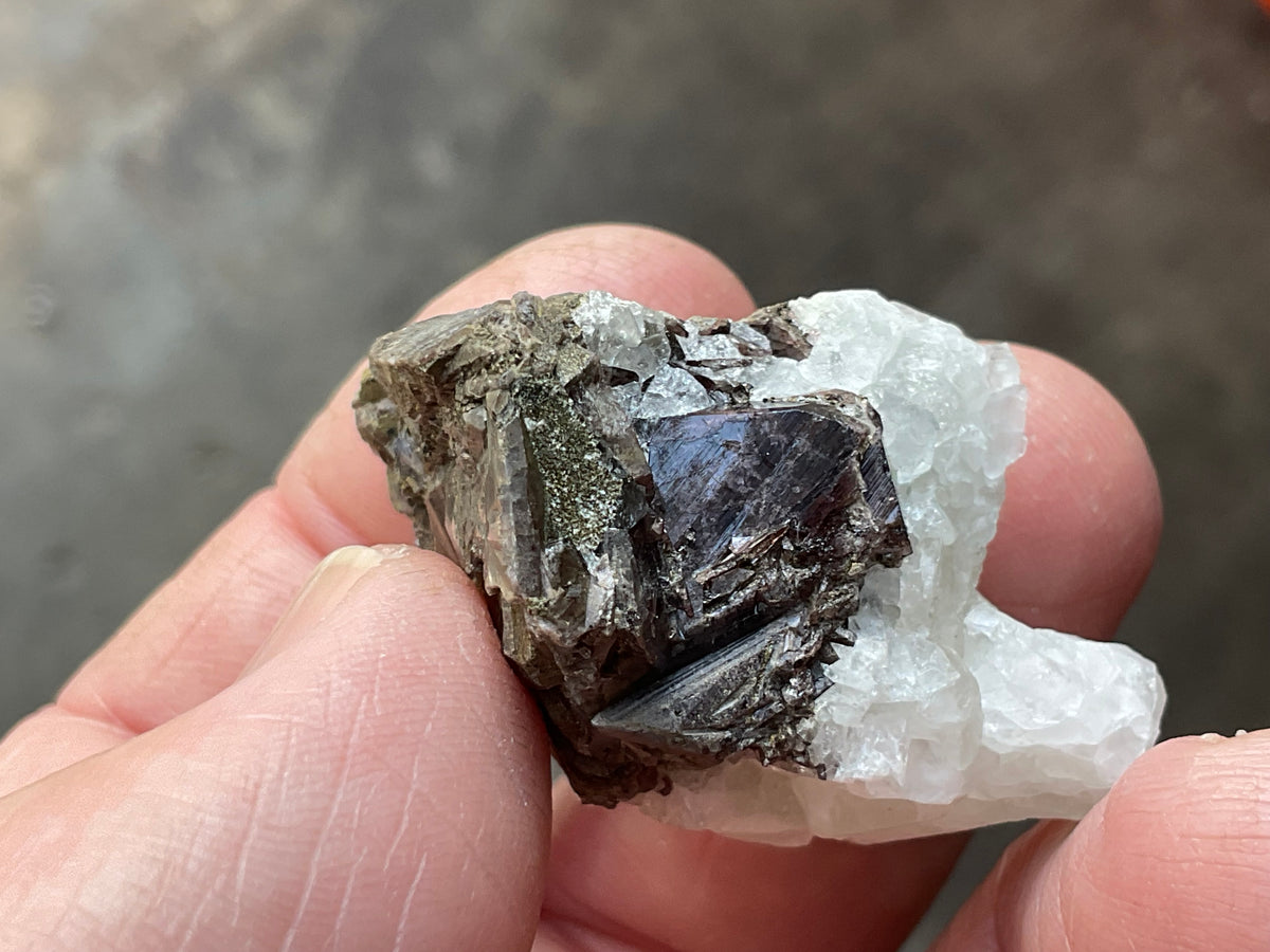 24g Australian Datolite on Axinite Specimen