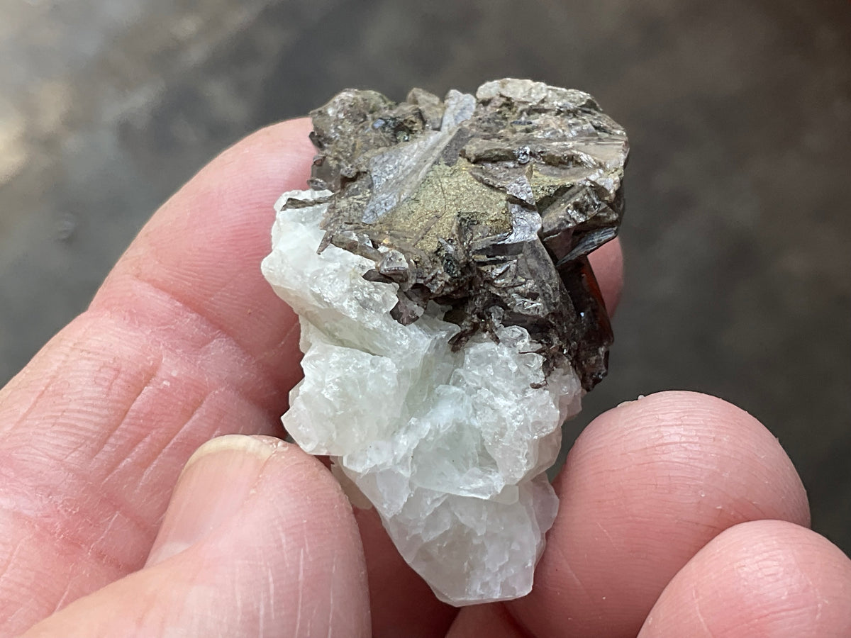24g Australian Datolite on Axinite Specimen