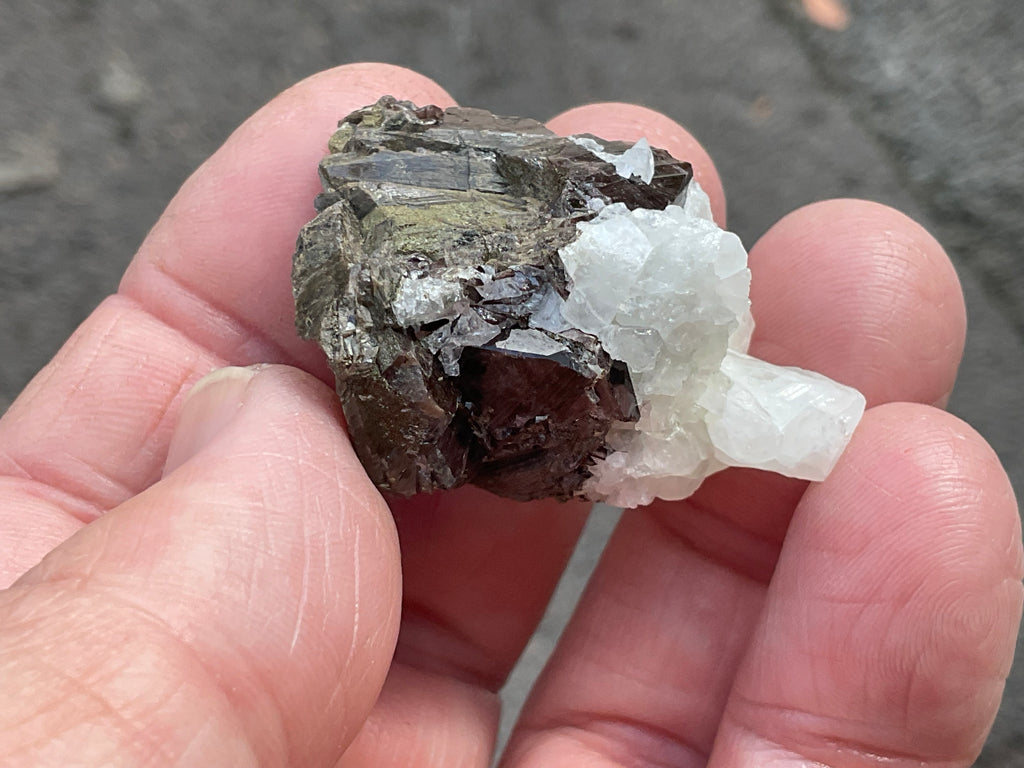 24g Australian Datolite on Axinite Specimen
