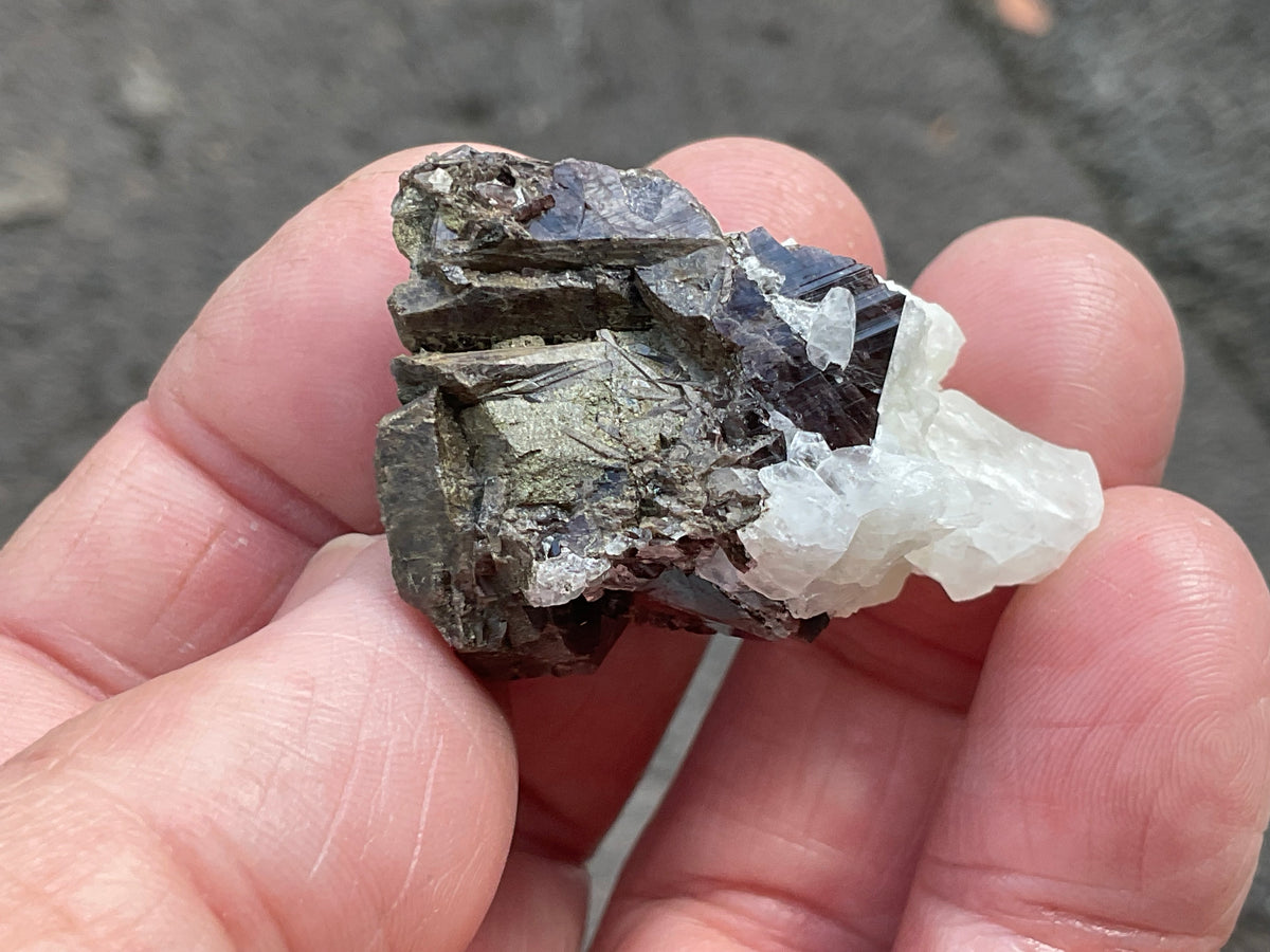 24g Australian Datolite on Axinite Specimen