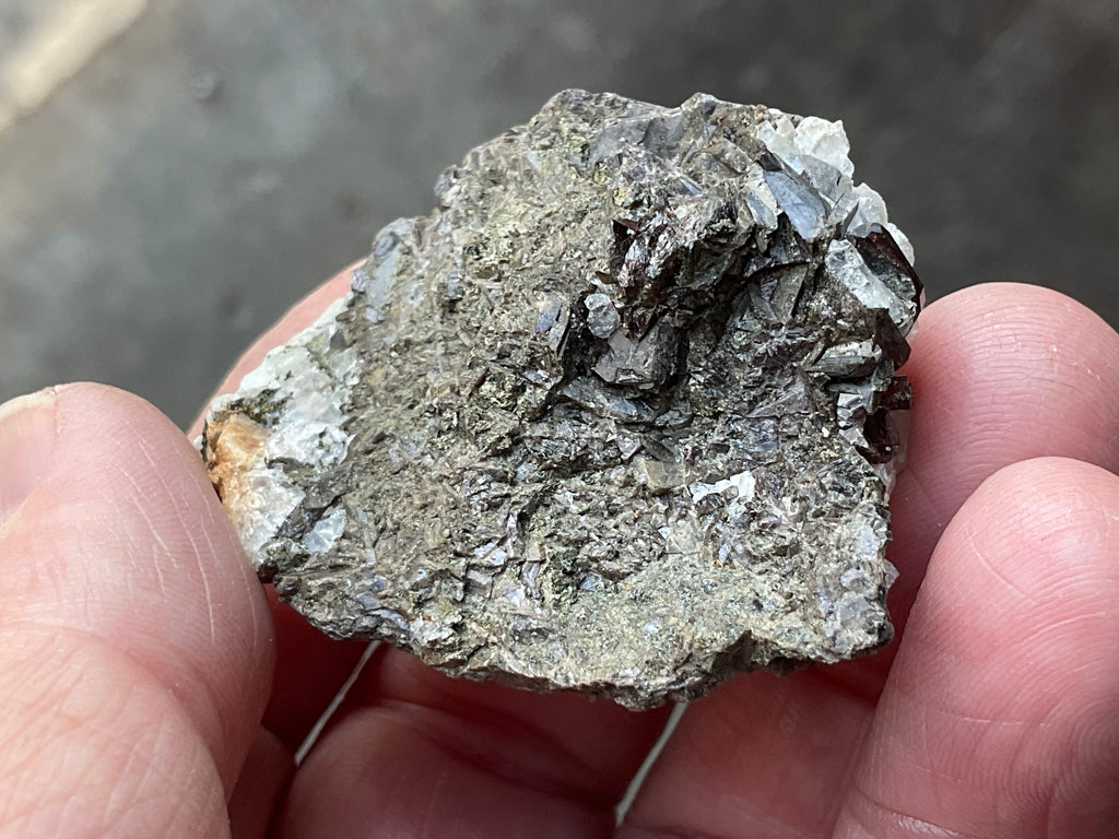 24g Australian Datolite on Axinite Specimen