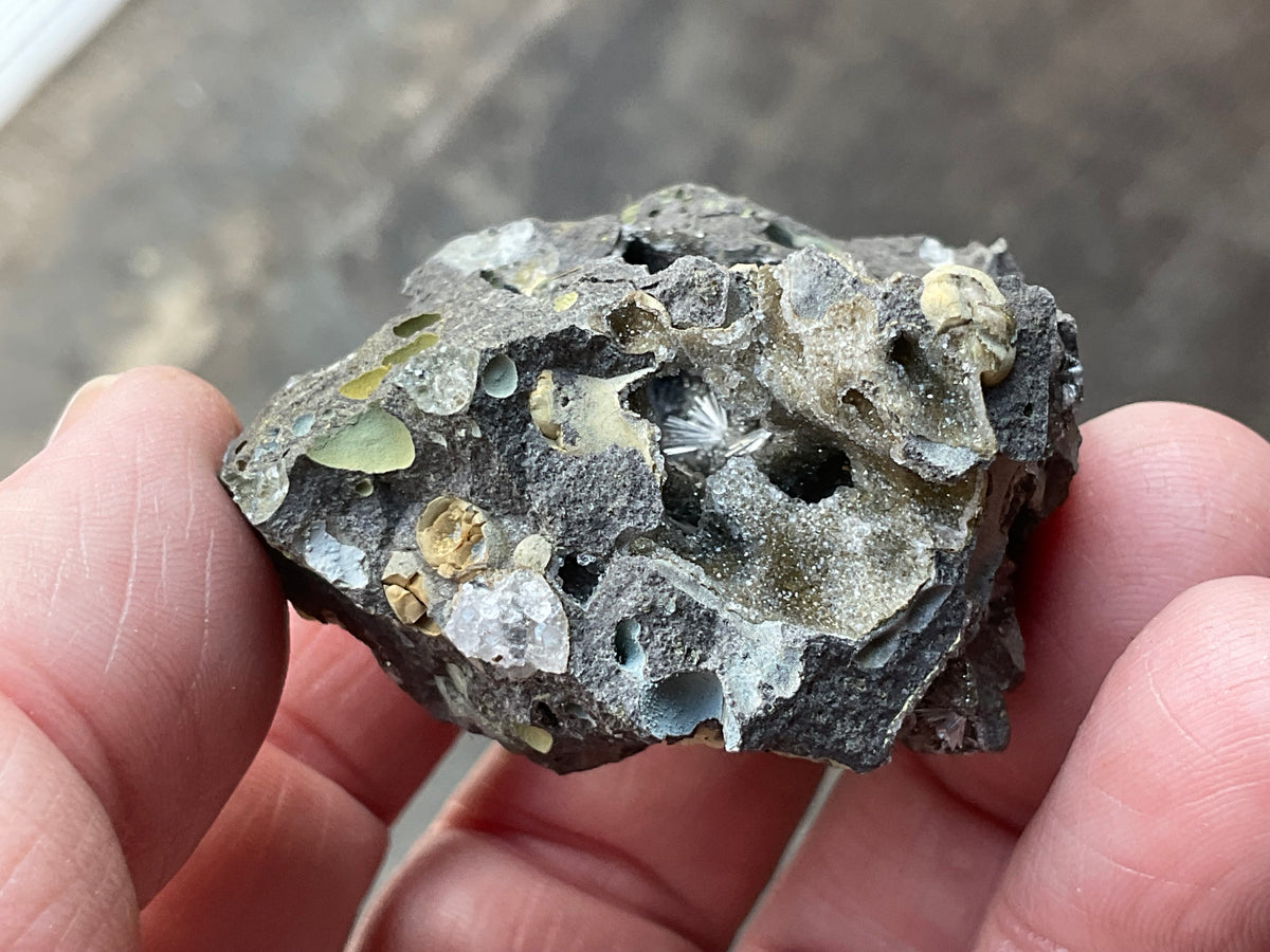 46g Australian Analcime and Natrolite in Basalt Specimen A