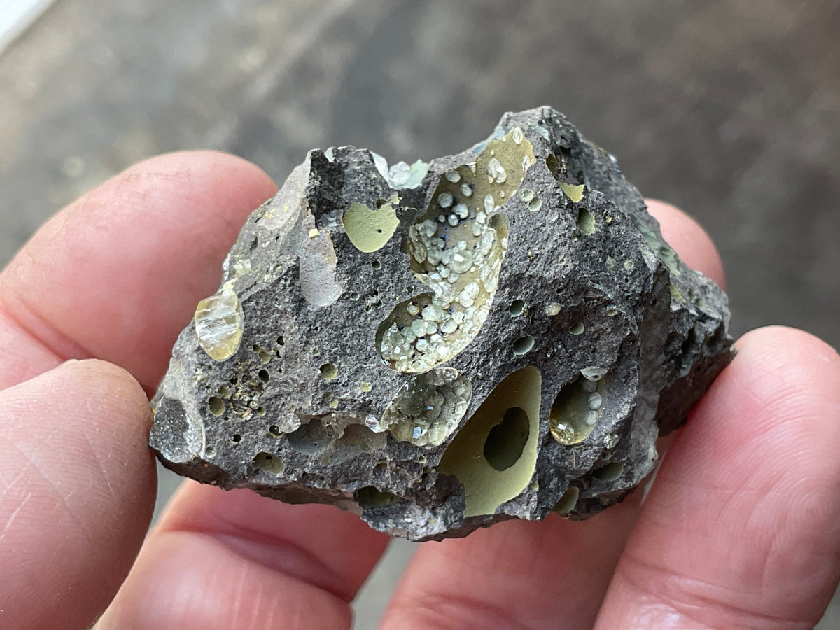 46g Australian Analcime and Natrolite in Basalt Specimen A