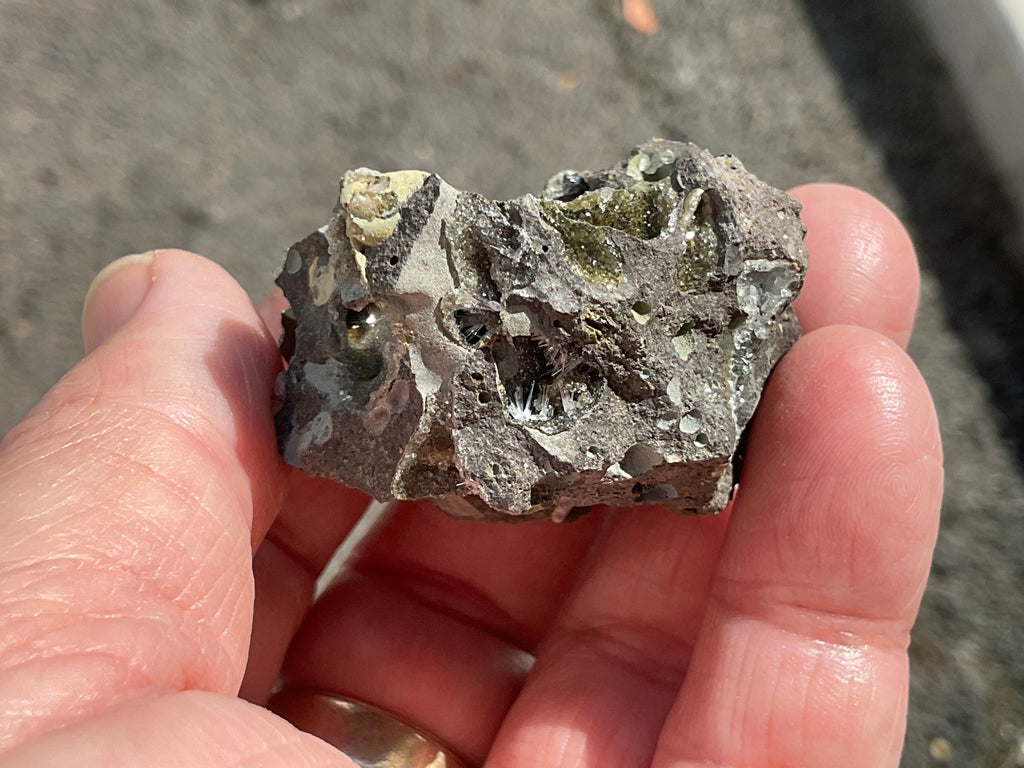46g Australian Analcime and Natrolite in Basalt Specimen A