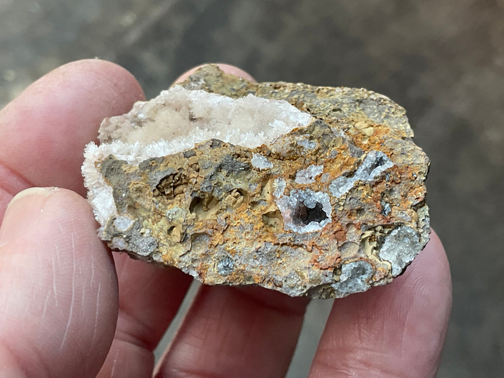 42g Australian Analcime with Natrolite in Basalt Specimen C